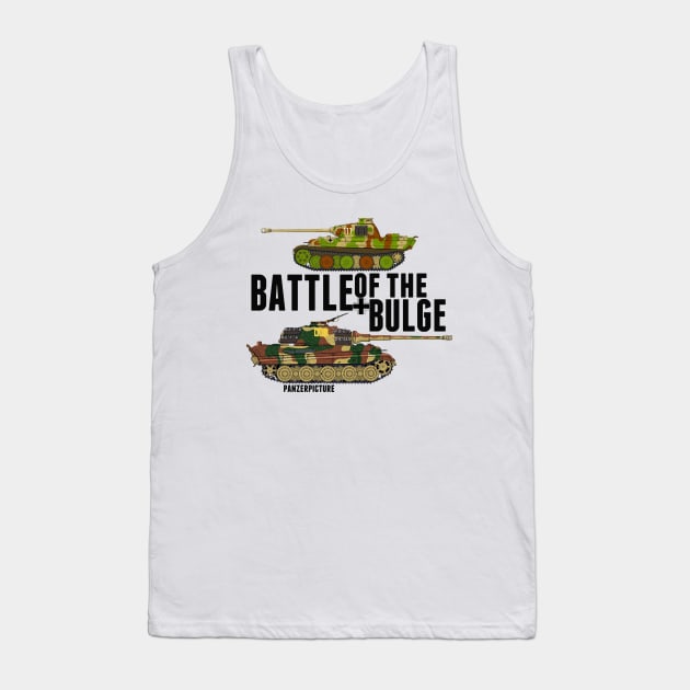 Battle of the Bulge Tank Top by Panzerpicture